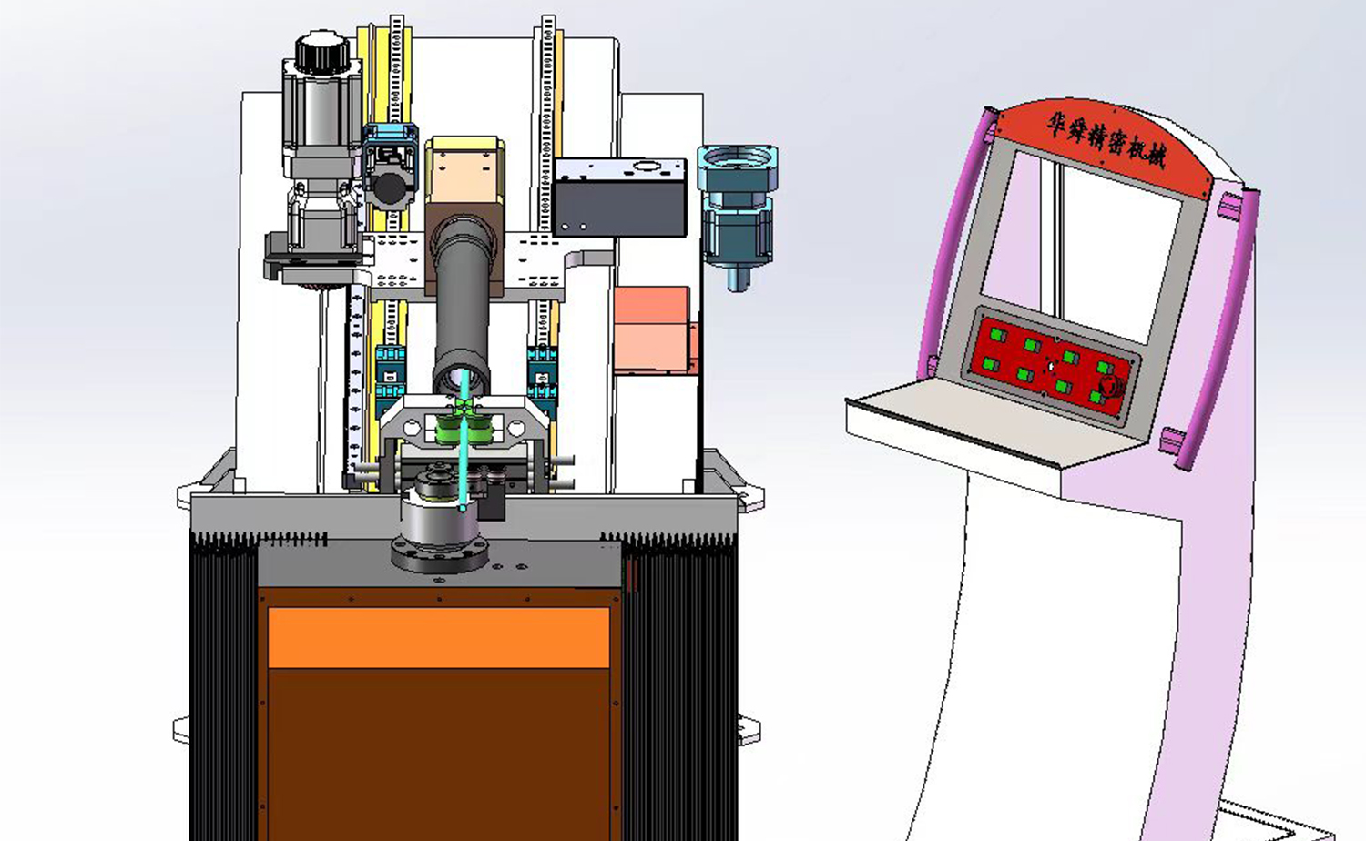 Rúdhajlító gép szervovezérléssel, opcionális 3D szimulációs funkcióval