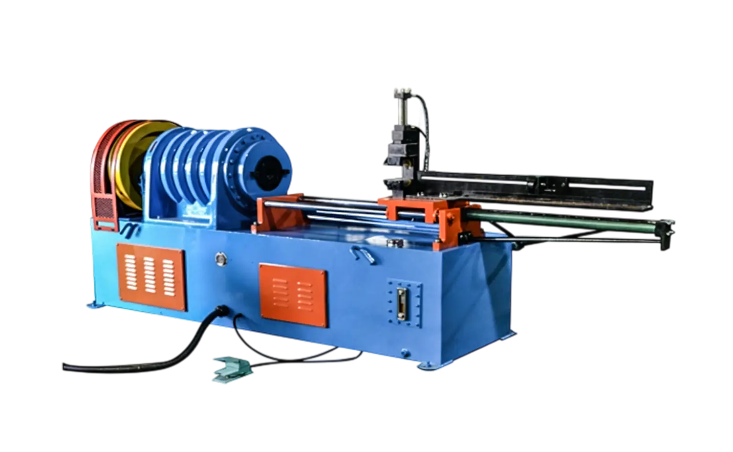 AZTM-50/76 automatikus CNC fémcsővég zsugorító és elvékonyodó gép
